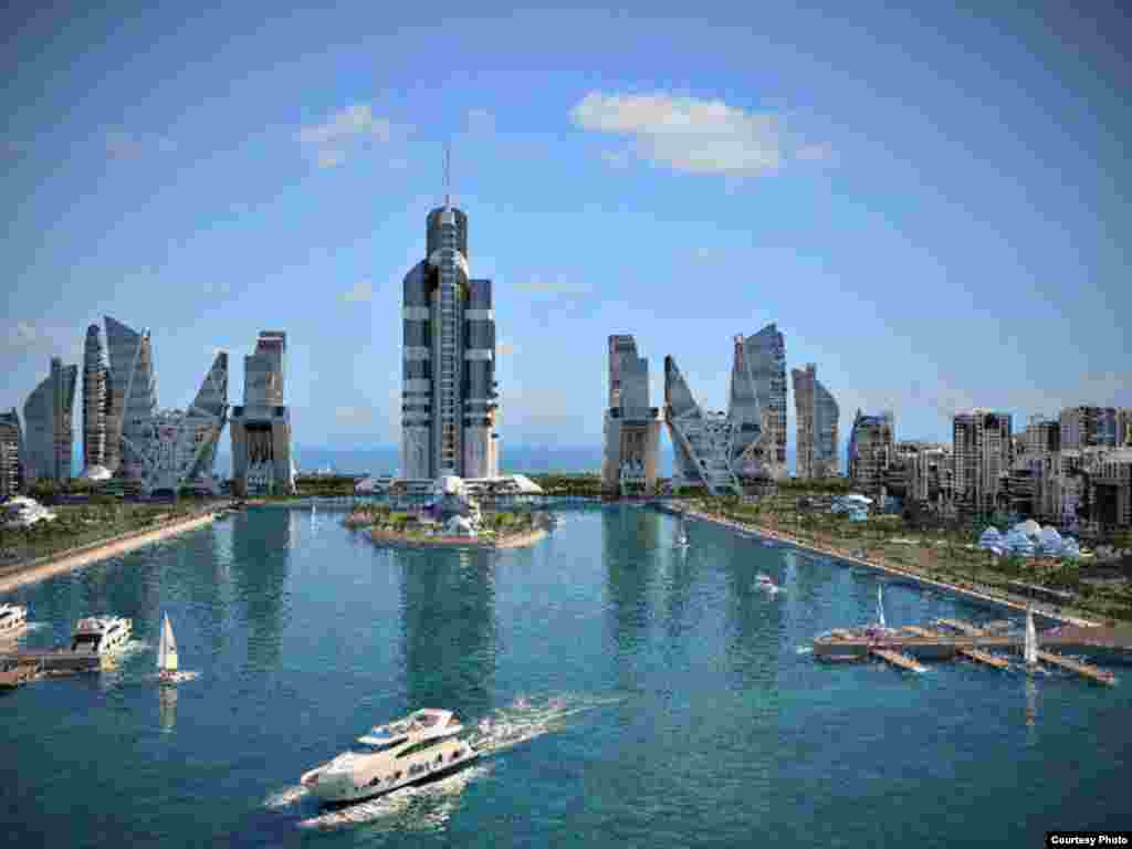 Azerbaijan --- Khazar Islands Project