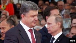 Petro Poroshenko, Vladimir Putin 