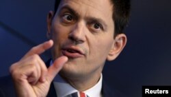 David Miliband deyib ki, ABŞ üçün 1500 qaçqın cüzi rəqəmdir