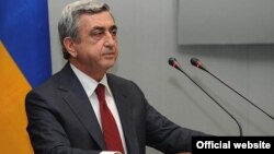 Ermənistan prezidenti Serzh Sargsyan