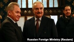 Khalifa Haftar yanvarın əvvəllərində Rusiya müdafiə naziri Sergei Shoigu ilə Moskvada danışıqlar aparıb