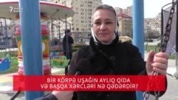 Bir uşağa baxmaq xərcləri nə qədərdir?