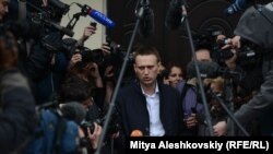 Кандидат в мэры Москвы и оппозиционный политик Алексей Навальный.